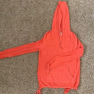 Free people knitted hoodie